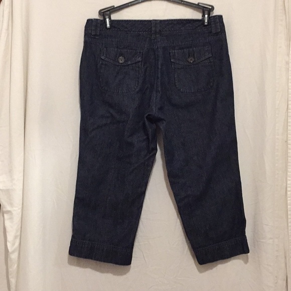 New York Co Capri Dark Soft Denim Size 10 - Picture 3 of 6